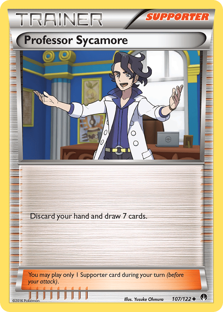 Professor Sycamore Pokemon Card Background