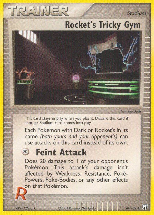 Rocket's Tricky Gym 90/109 - Uncommon Card | Team Rocket Returns (ex7-90)