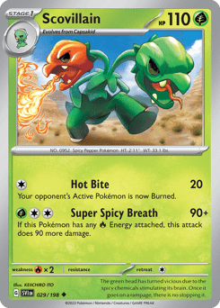 Scovillain sv1-29 Uncommon from Scarlet & Violet Set