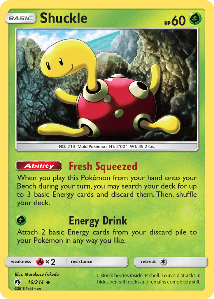 Shuckle Pokemon Card Background