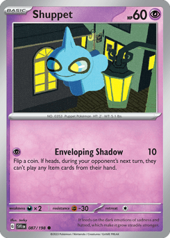 Shuppet sv1-87 Common from Scarlet & Violet Set