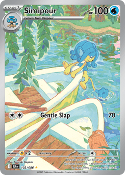 Simipour zsv10pt5-102 Illustration Rare from Black Bolt Set