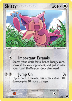 Skitty ex12-64 Common from Legend Maker Set