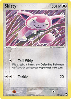 Skitty ex16-62 Common from Power Keepers Set