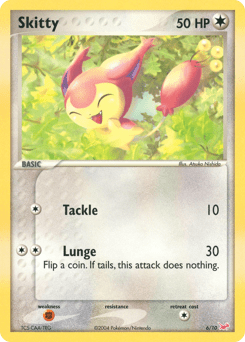 Skitty tk1a-6  from EX Trainer Kit Latias Set