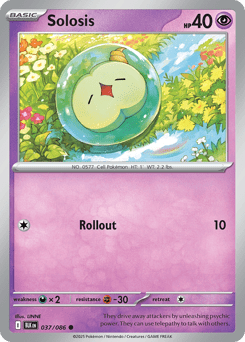 Solosis zsv10pt5-37 Common from Black Bolt Set
