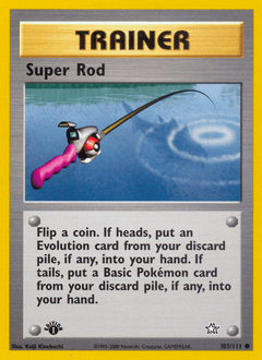 Super Rod neo1-103 Common from Neo Genesis Set