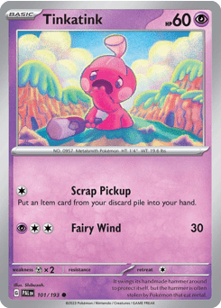 Tinkatink sv2-101 Common from Paldea Evolved Set