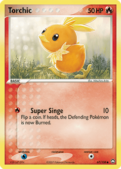 Torchic ex16-67 Common from Power Keepers Set