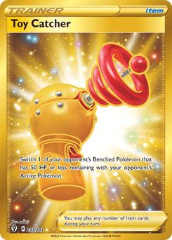 Toy Catcher swsh7-233 Rare Secret from Evolving Skies Set
