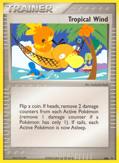 Tropical Wind np-26 Promo from Nintendo Black Star Promos Set