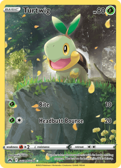 Turtwig swsh12pt5gg-GG31 Trainer Gallery Rare Holo from Crown Zenith Galarian Gallery Set