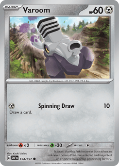 Varoom sv3-154 Common from Obsidian Flames Set