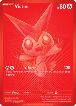 Victini rsv10pt5-172 Rare from White Flare Set