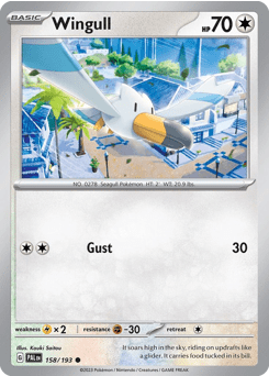 Wingull sv2-158 Common from Paldea Evolved Set