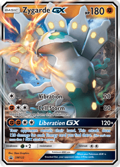 Zygarde-GX smp-SM122 Promo from SM Black Star Promos Set