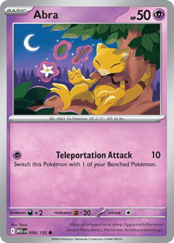 Pokémon card me1-54