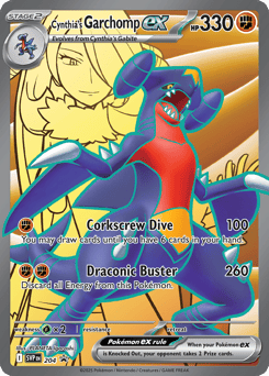 Cynthia’s Garchomp ex