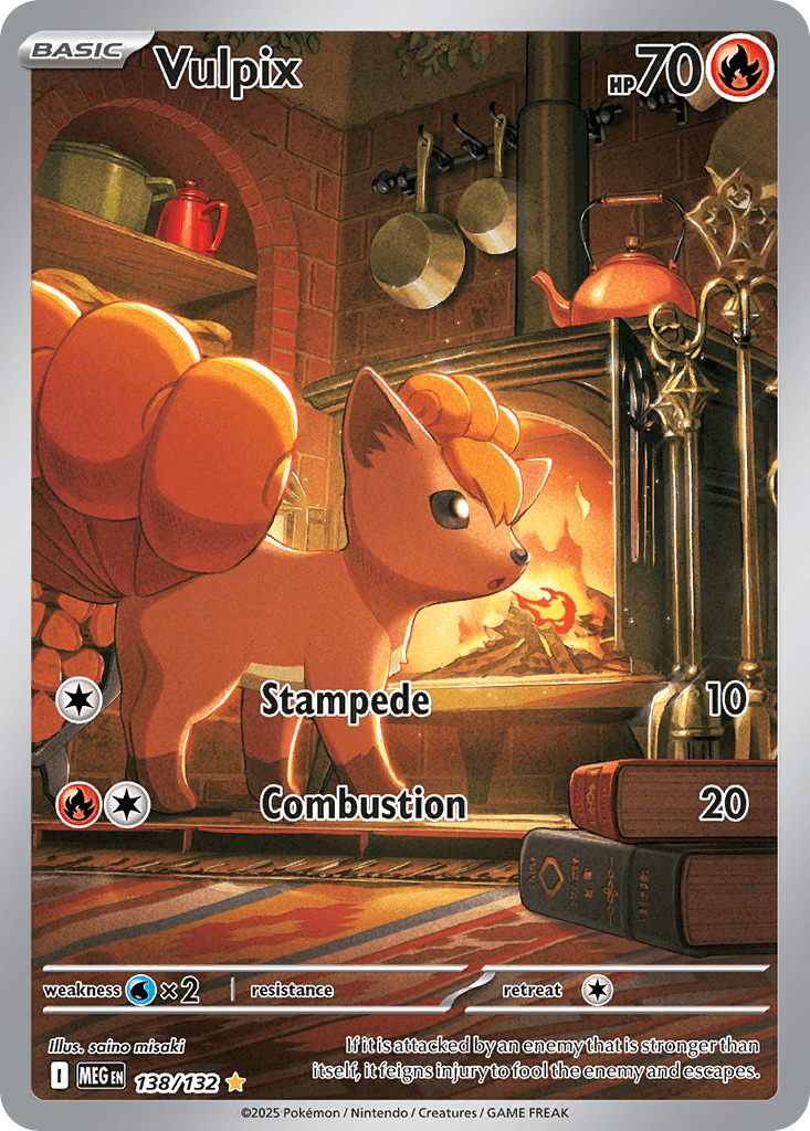 Vulpix #138 - Mega Evolution | Price Guide & Historical Value (Ungraded ...
