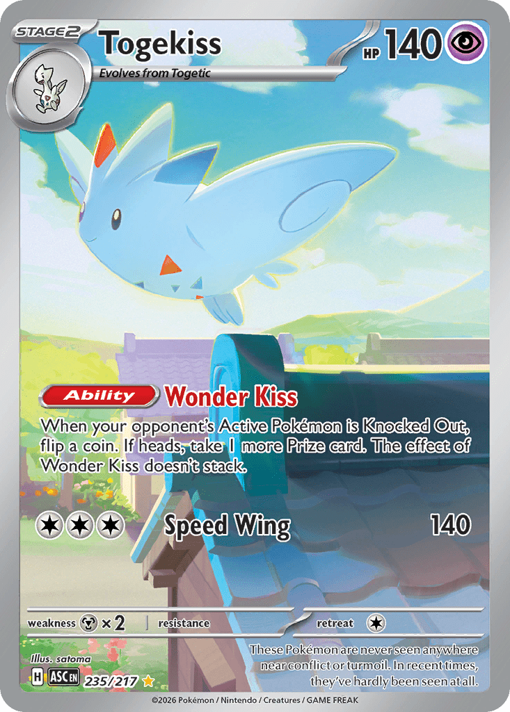 Togekiss 235 Ascended Heroes Price Guide Historical Value togekiss-235-ascended-heroes-price-guide-historical-value