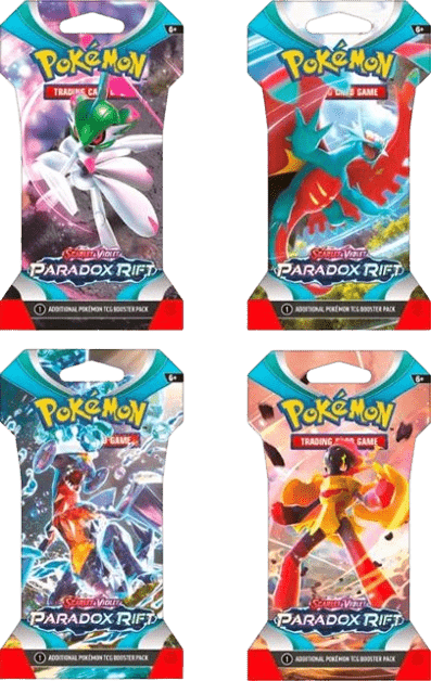 Paradox Rift Sleeved Booster Pack Art Bundle (Set of 4) | Sealed Price ...