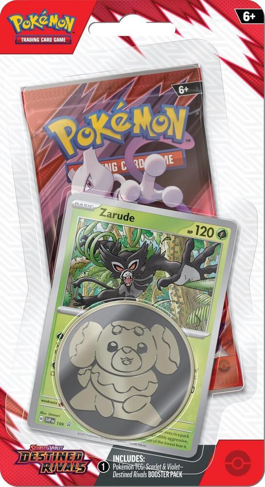 Destined Rivals Single Pack Blister - Zarude | Sealed Price & Market Value