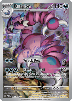 All Drapion Cards List | Price Guide & Market Value